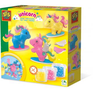 Ses Creative - Ζυμαράκι Μονόκεροι - Play Dough - Unicorns