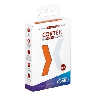 Ultimate Guard Cortex Sleeves Matte Japanese Size (60) - Orange