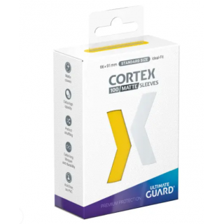 Ultimate Guard Cortex Sleeves Matte Standard Size (100) - Yellow