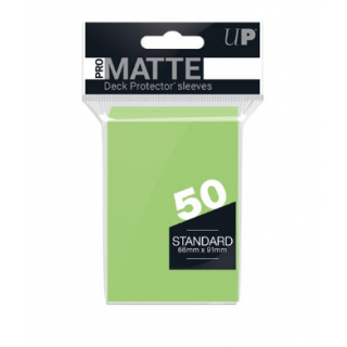 Ultra Pro - Standard Sleeves - Pro Matte - Non Glare - Lime Green (50 Sleeves)