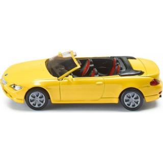 Siku Αυτοκινητάκι BMW 645i Cabrio Κίτρινη