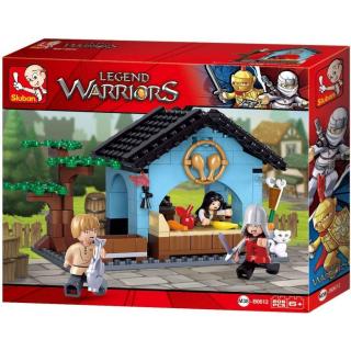 M38-B0612 Sluban Legend Warriors Village Food Storehouse