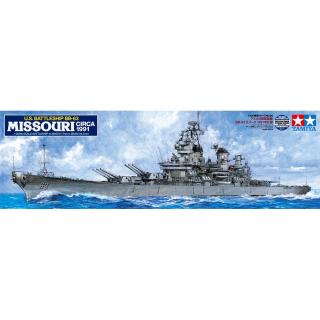 Tamiya: 1:350 U.S. Battleship BB-63 Missouri (Circa 1991)