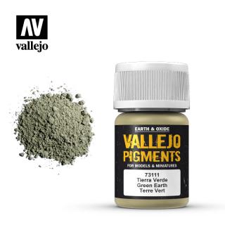 Pigment Vallejo 30ml - Green Earth 73111