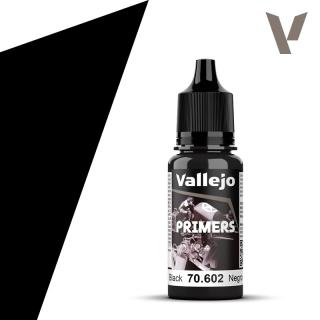 Surface Primer Acrylic-Polyurethane - Vallejo 17ml - Black 70602