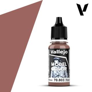 Model Color Acrylic Paint - Vallejo 17ml - Rose Brown 70803