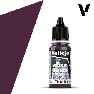 Model Color Acrylic Paint - Vallejo 17ml - Royal Purple 70810 FS37100