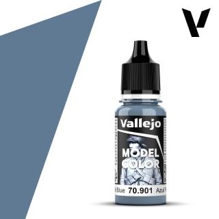 Model Color Acrylic Paint - Vallejo 17ml - Pastel Blue 70901 FS35190