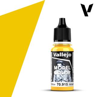 Model Color Acrylic Paint - Vallejo 17ml - Deep Yellow 70915