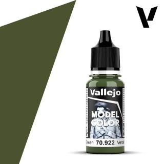 Model Color Acrylic Paint - Vallejo 17ml - Uniform Green 70922