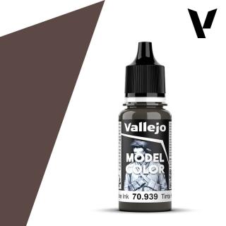 Model Color Acrylic Paint - Vallejo 17ml - Smoke 70939