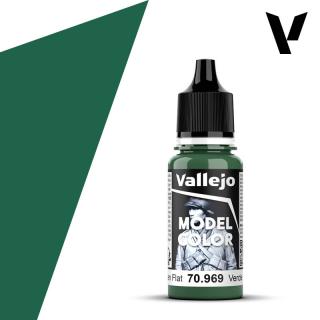 Model Color Acrylic Paint - Vallejo 17ml - Park Green Flat 70969