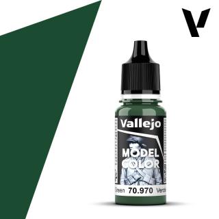 Model Color Acrylic Paint - Vallejo 17ml - Deep Green 70970 FS34090