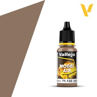 Model Air Acrylic Paint - Vallejo 17ml - USAF Brown 71125