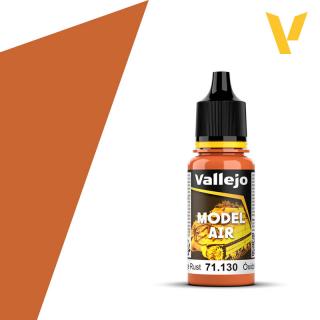 Model Air Acrylic Paint - Vallejo 17ml - Orange Rust 71130