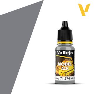 Model Air Acrylic Paint - Vallejo 17ml - Agressor Gray 71274 FS36251