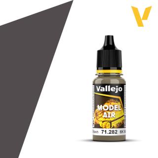 Model Air Acrylic Paint - Vallejo 17ml - 6K Russian Brown 71282