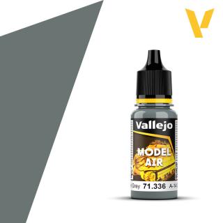 Model Air Acrylic Paint - Vallejo 17ml - A-14 Steel Grey 71336