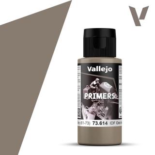 Surface Primer Acrylic-Polyurethane - Vallejo 60ml - IDF Israeli Sand Grey 61-73