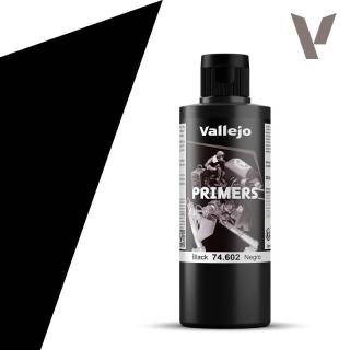 Surface Primer Acrylic-Polyurethane - Vallejo 200ml - Black 74602