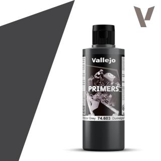 Surface Primer Acrylic-Polyurethane - Vallejo 200ml - German Panzer Grey RAL7021