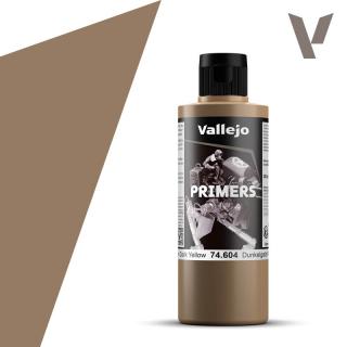 Surface Primer Acrylic-Polyurethane - Vallejo 200ml - German Dark Yellow RAL7028