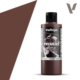 Surface Primer Acrylic-Polyurethane - Vallejo 200ml - German Red Brown RAL8012 -