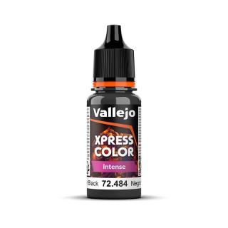 Xpress Color Acrylic Paint - Vallejo 18ml - Intense - Hospitallier Black 72484