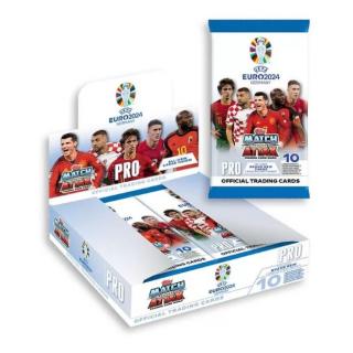 Topps Uefa Euro 2024 Trading Cars Premium Pro Booster (10 cards)